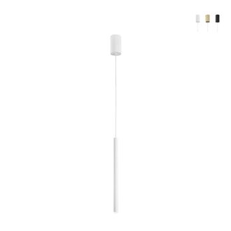 Luce-Ambiente-Design L&aacute;mpara Colgante De Metal Con Luz Led Regulable Modelo Pype - Blanco