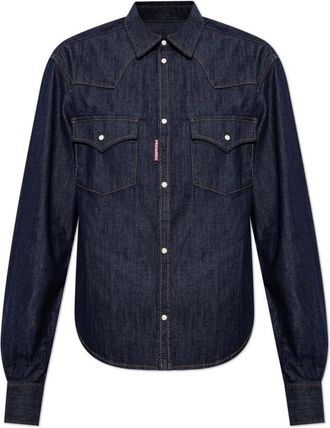 Dsquared2 Donna, Camicette, Blu, M, new