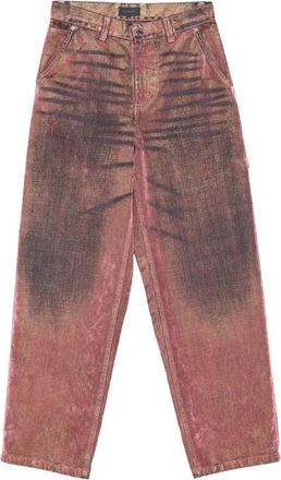 Haikure Wijde Jeans - Dames - Loose Fit Jeans - Roze - W27 - Jeans