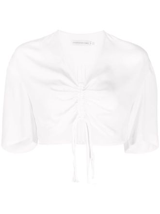CHRISTOPHER ESBER Cropped top - Wit