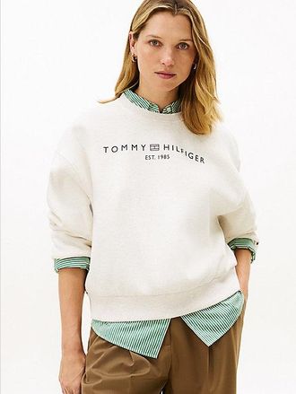 Tommy Hilfiger Flex Fleece Relaxed Crew Neck Sweatshirt