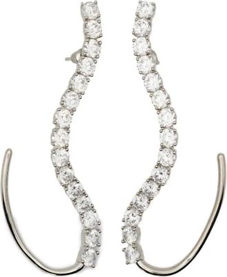 Panconesi Orecchini con effetto curvo - Argento