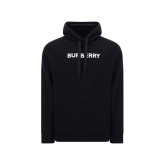 Burberry Black Cotton Mens Sweatshirt