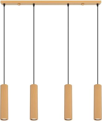 Sollux Lighting L&aacute;mpara colgantes dorado aluminio alt. 120 cm