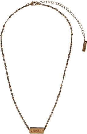 Versace Axis Chain Ketting - Heren - Kettingen - Geel - ONE Size - Accessoires