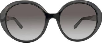 Ferragamo Ferragamo Grey Gradient Round Ladies Sunglasses SF1067S 001 57