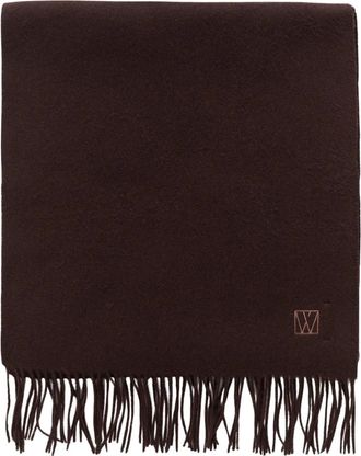 Inwear Allicateiw Sjaal - Dames - Accessoires - Bruin - Maat: ONE Size Wol