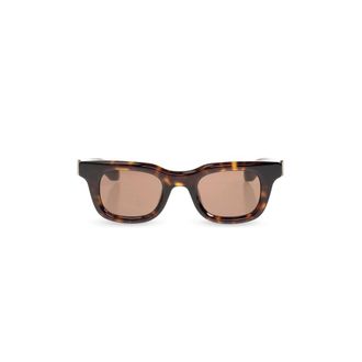 Alexander McQueen Alexander McQueen, Sunglasses, male, Brown, Size: ONE SIZE Rectangular Sunglasses