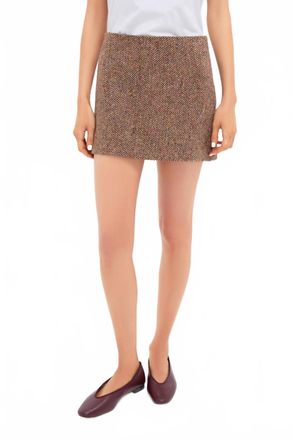 Vanessa Bruno Tolmia Mini Skirt In Multi