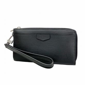 Louis Vuitton Noir Long Wallet (Bi-Fold) (Pre-Owned)