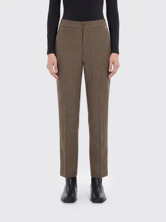 Liu Jo Pantaloni straight in Principe di Galles con vita media