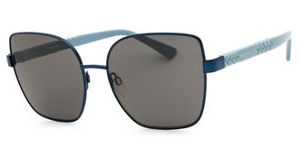 Anne Klein AK7086 410 Womens Sunglasses Blue Size 58