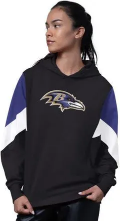 Starter Womens Starter Black Baltimore Ravens Scrimmage Hoodie at Nordstrom, Size Xx-Large