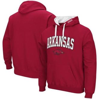 Colosseum Mens Colosseum Cardinal Arkansas Razorbacks Big & Tall Arch & Logo 2.0 Pullover Hoodie at Nordstrom, Size Xxx-Large