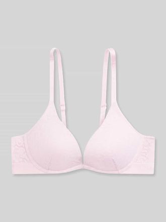 Tommy Hilfiger Push-Up BH mit verstellbaren Tr&auml;gern in Rosa, Gr&ouml;&szlig;e 75A