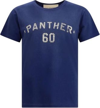 Valentino Grafische Impact T-shirt - Heren - T-shirts - Blauw - L - Katoen - Tops