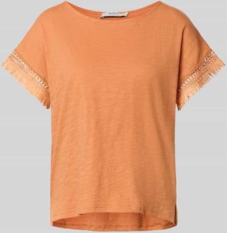 Pepe Jeans London Regular Fit T-Shirt aus reiner Baumwolle Modell NAIN in Camel, Gr&ouml;&szlig;e XL