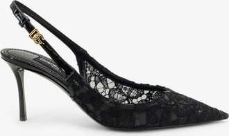 Dolce & Gabbana Decollet&egrave; in pizzo - DOLCE & GABBANA - gender_Woman