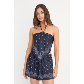 Good American Womens The Recess Top | Bandana, Size Medium | Good American by Khlo&Egrave; Kardashian