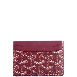 Goyard Saint Sulpice Card Holder Coated Canvas