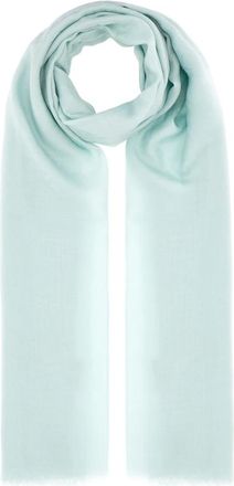 Fendi Accessoires, Dames, Blauw, ONE Size, Kasjmier, FF Stola