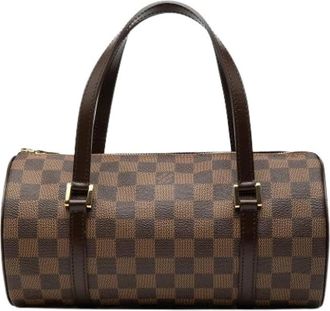 Louis Vuitton Pre-owned Papillon 26 - Dames - Vintage Handtas - Bruin - ONE Size - Leer - Vintage
