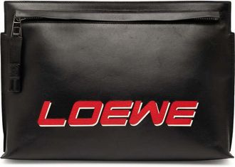 Loewe Pre-owned Loewe Leather Logo T Pouch Ladies 101602
