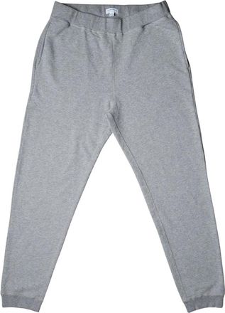 Sunspel Loopback Track Pant - Heren - Sweatpants - Grijs - S - Katoen - Broeken
