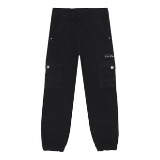 John Richmond Cargo Trousers - male - Richmond - Sweatpants - Black - 10 Y - Kids