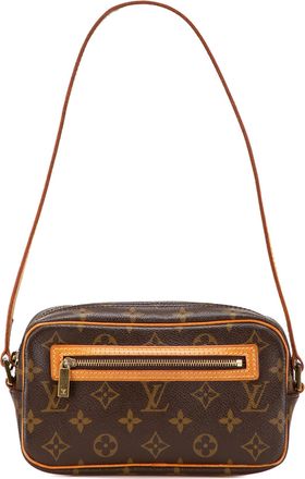 Louis Vuitton Pre-owned Womens Monogram Pochette Cite - Brown Textile - One Size