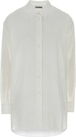 Jil Sander White Relaxed Solid Shirt