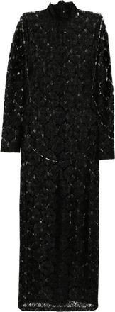Róhe Abito con motivo geometrico - Nero