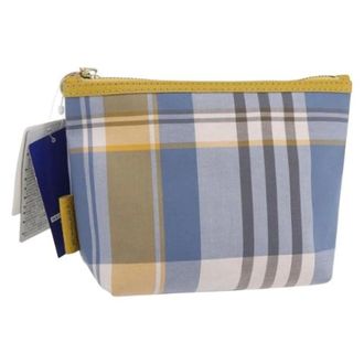 Burberry Pre-owned Canvas Pouch - Dames - Pre-owned - Veelkleurig - Maat: ONE Size