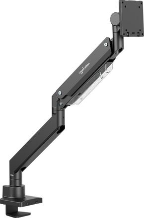 Manhattan Soporte De Escritorio A Gas Negro Ajustable