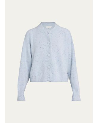 Frame Denim The Lightweight Cashmere Crewneck Cardigan