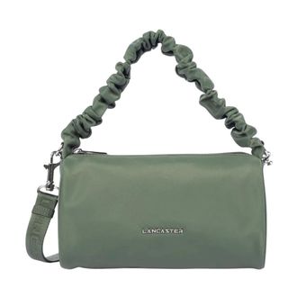 Lancaster Basic Chouchou Crossbody Tas - Dames - Tassen - Groen - Maat: ONE Size Zijde