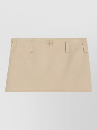 Miu Miu a-line skirt