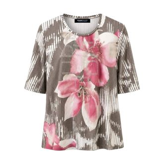 Frank Walder Frank Walder - Top korte mouw W61208420 - Dames - Tops - Veelkleurig - Maat: XL