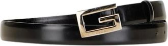 Gucci Pre-owned Belts, female, Black, Size: ONE SIZE Pre-owned Vintage Leather Belt