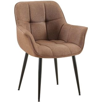 Clp Sedia da pranzo Roseville Tortora Tessuto