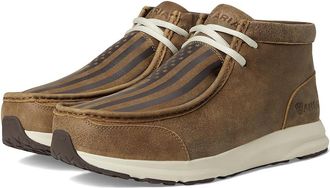 Ariat Spitfire Mens Lace-up Boots American Flag Print : 11.5 D - Medium, Full Grain leather