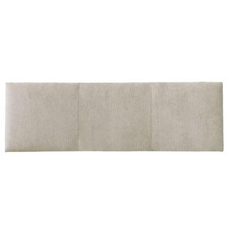 Kenay Home Cabecero tapizado beige 165 x 52 cm