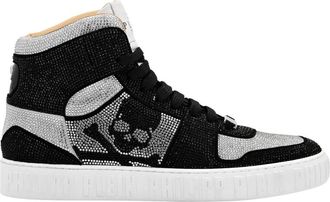Philipp Plein Notorious Hi-Top Sneakers - unisex - Sneakers - Zwart - 46 EU - Leer - Schoenen