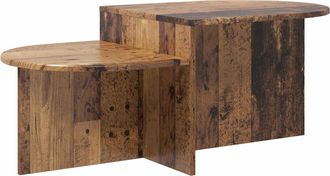 vidaXL Mesa De Caf&eacute; Madera Envejecida 100 X 50 X 40 Cm Vidaxl