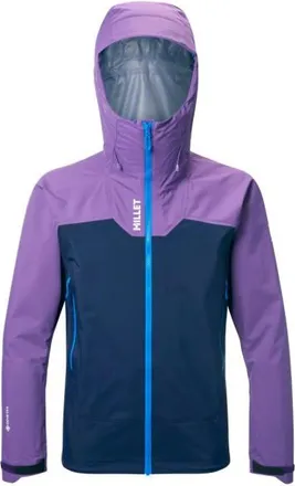 Millet Kamet GTX Jacket Regenjacke f&uuml;r Herren | blau/lila