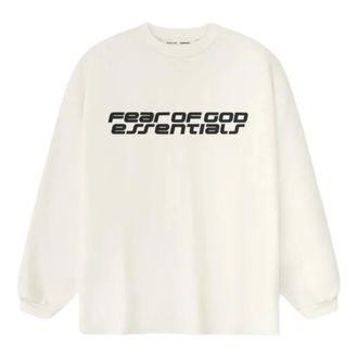 Fear of God Ponte 90s Long Sleeve Tee - male - Fear Of God - Long Sleeve T-Shirts - White - XL - Tops