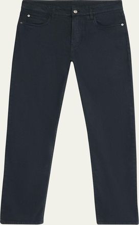 Loro Piana Mens Quarona Denim Five-Pocket Pants