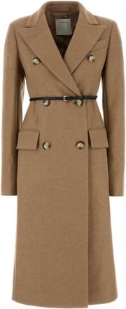 Sportmax Beige Wool Blend Ghia Coat