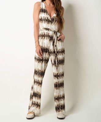 Tart Collections Valencia Jumper In Folded Shibori Stripe