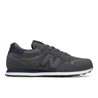 New Balance Sneaker NEW BALANCE 500, Herren, Gr. 42,5, dunkelgrau, na, Synthetik, Textil, Schuhe Sneaker